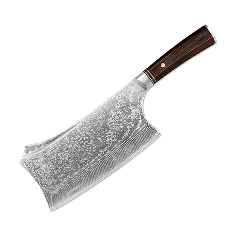 7.5 Inch Chopper Knife 97-layers Damascus Steel Blade Sharp Chef Cleaver Slicing Butcher Kitchen Knives Meat And Poultry Tools
7.5 Inch Chopper Knife 97-layers Damascus Steel Blade Sharp Chef Cleaver Slicing Butcher Kitchen Knives Meat And Poultry Tools
