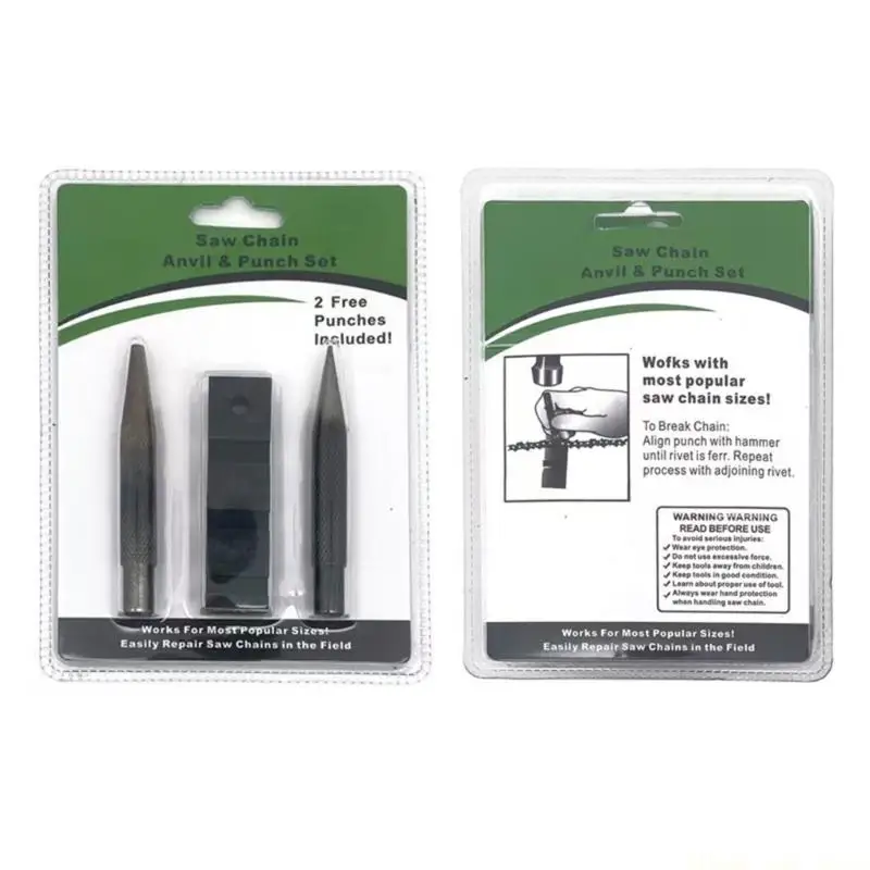 A2BE Universal Chainsaw Chain Repair Rivets and Link Removal Tool for Punch and Joiner
A2BE Universal Chainsaw Chain Repair Rivets and Link Removal Tool for Punch and Joiner
