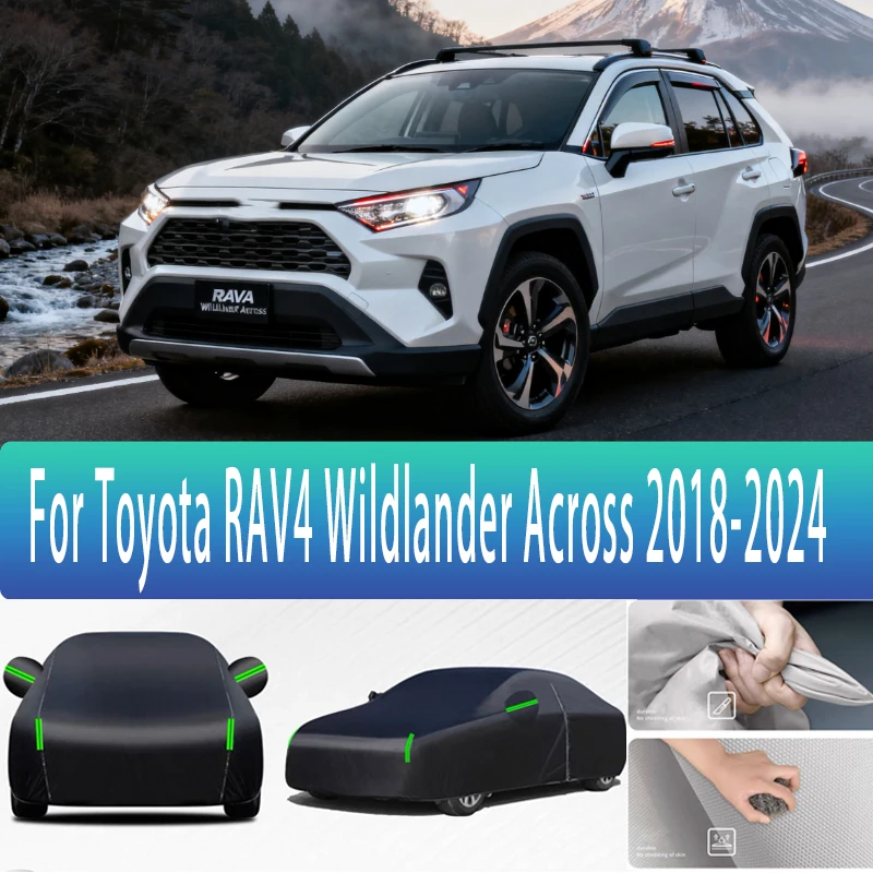 For Toyota RAV4 Wildlander Across 2018-2024 Outdoor Protection Full Car Covers Snow Cover Sunshade Waterproof Dustproof Exterior
For Toyota RAV4 Wildlander Across 2018-2024 Outdoor Protection Full Car Covers Snow Cover Sunshade Waterproof Dustproof Exterior