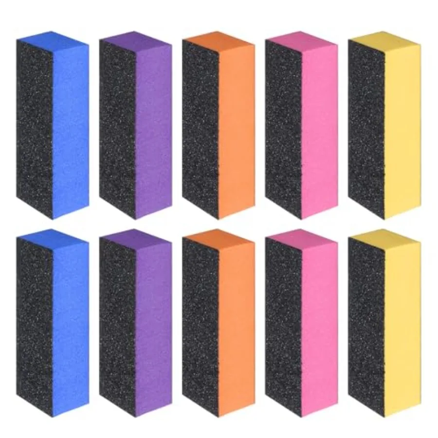 10pcs Nail Buffer Blocks 60/80/80 3 Sided Grit Nail Sanding Buffing File Block Manicure Tool for Acrylic Nail Shine Polishing B
10pcs Nail Buffer Blocks 60/80/80 3 Sided Grit Nail Sanding Buffing File Block Manicure Tool for Acrylic Nail Shine Polishing B