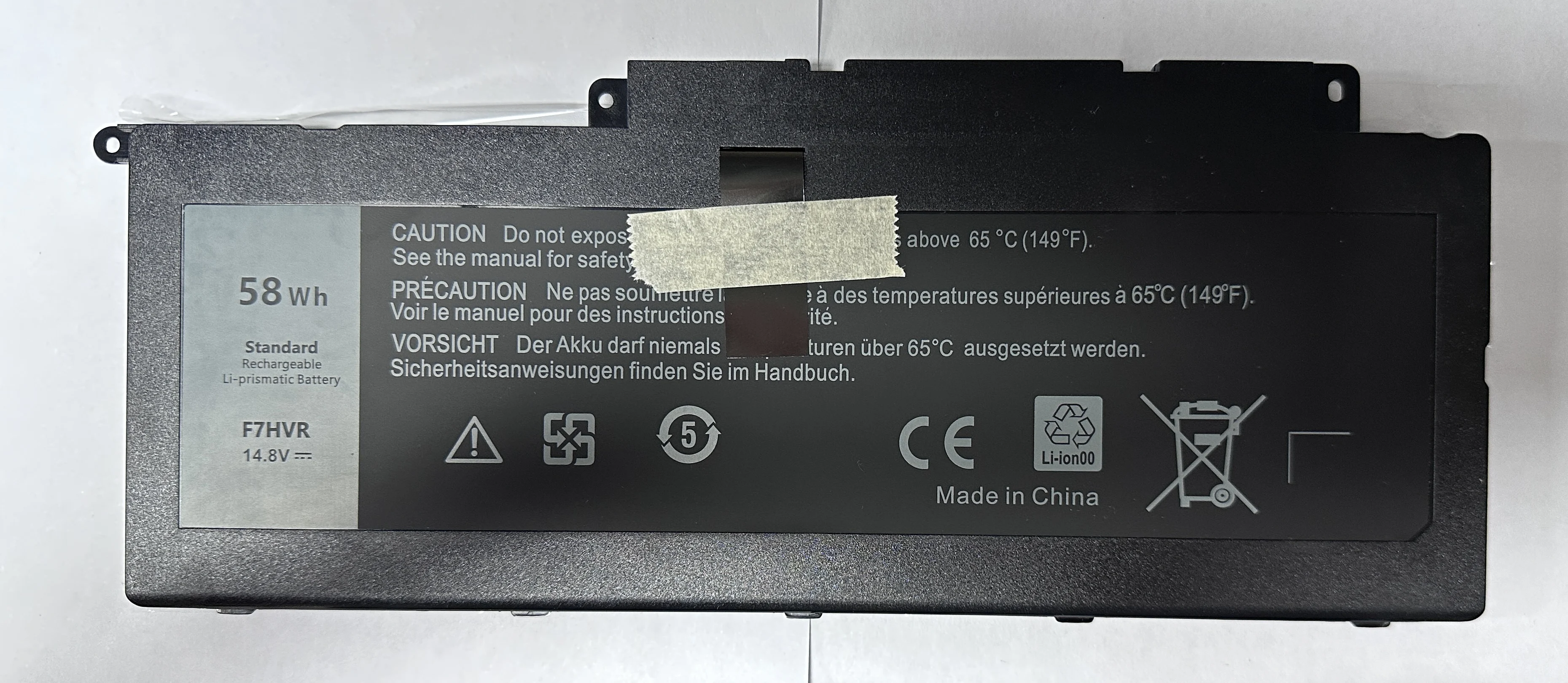 Brand new F7HVR laptop battery Replacement for Dell Inspiron 17 7737 15 7537 Series G4YJM 062VNH T2T3J Y1FGD
Brand new F7HVR laptop battery Replacement for Dell Inspiron 17 7737 15 7537 Series G4YJM 062VNH T2T3J Y1FGD