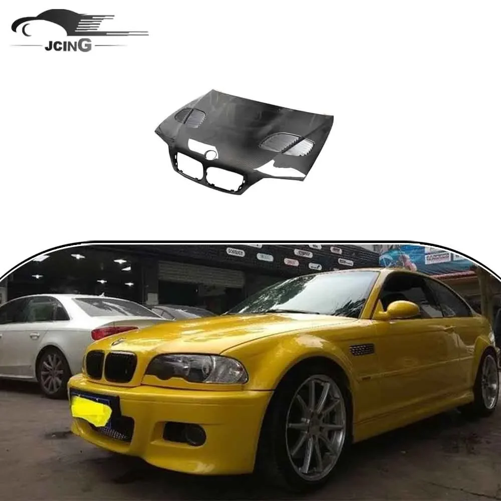 High-Quality Carbon Fiber Car Bumper & Engine Hood For BMW E46 2002-2005
High-Quality Carbon Fiber Car Bumper & Engine Hood For BMW E46 2002-2005