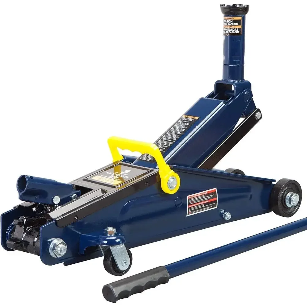 3-Ton Hydraulic Trolley Service Jack for SUVs and Trucks, Extended Height, Blue
3-Ton Hydraulic Trolley Service Jack for SUVs and Trucks, Extended Height, Blue