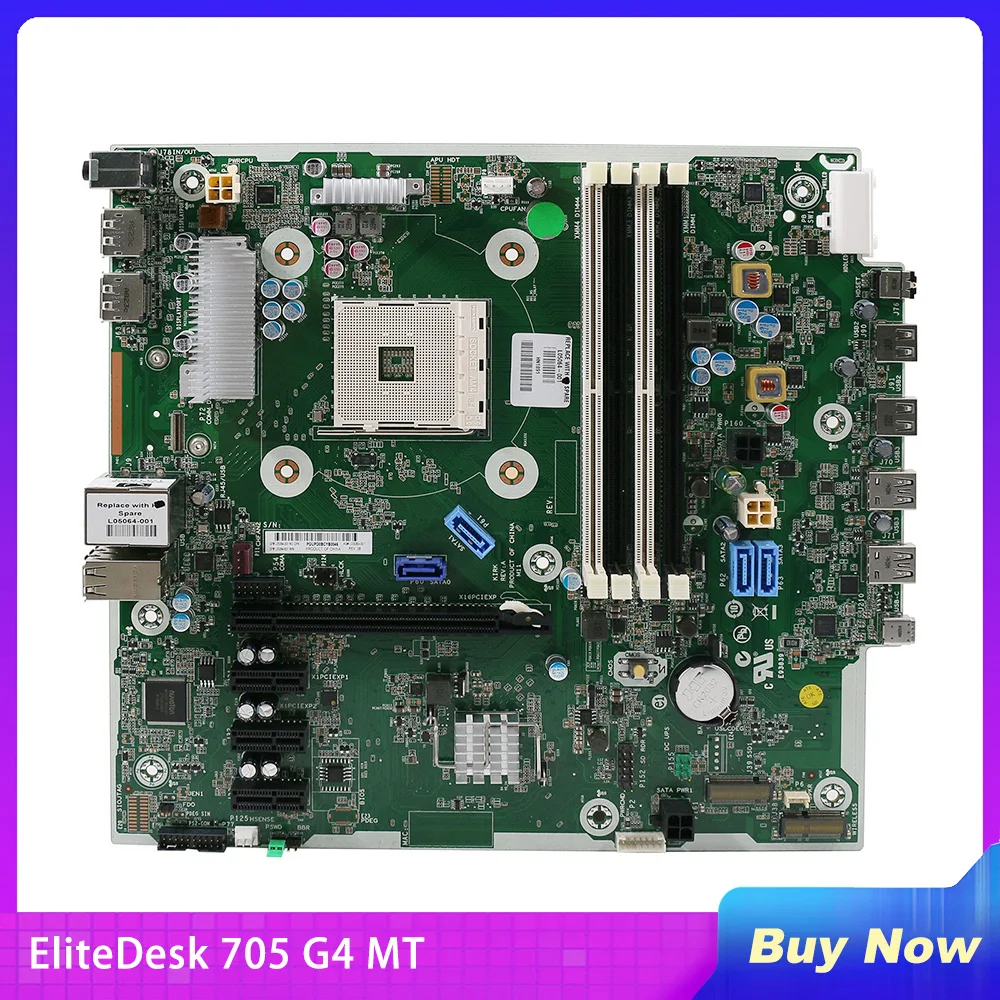 Материнская плата для настольных ПК L05064-001 L03080-001 AM4 для HP EliteDesk 705 G4 MT
Материнская плата для настольных ПК L05064-001 L03080-001 AM4 для HP EliteDesk 705 G4 MT