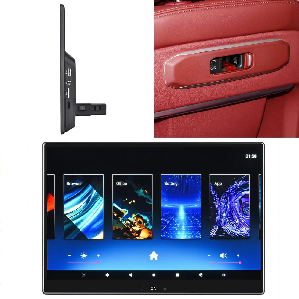 13.3" Android16.0 New Upgrade Car Headrest Monitor 4G+64G 4K 1080P TV Display WIFI For BMW X7 G07 Rear Seat Screen Video Player
13.3" Android16.0 New Upgrade Car Headrest Monitor 4G+64G 4K 1080P TV Display WIFI For BMW X7 G07 Rear Seat Screen Video Player