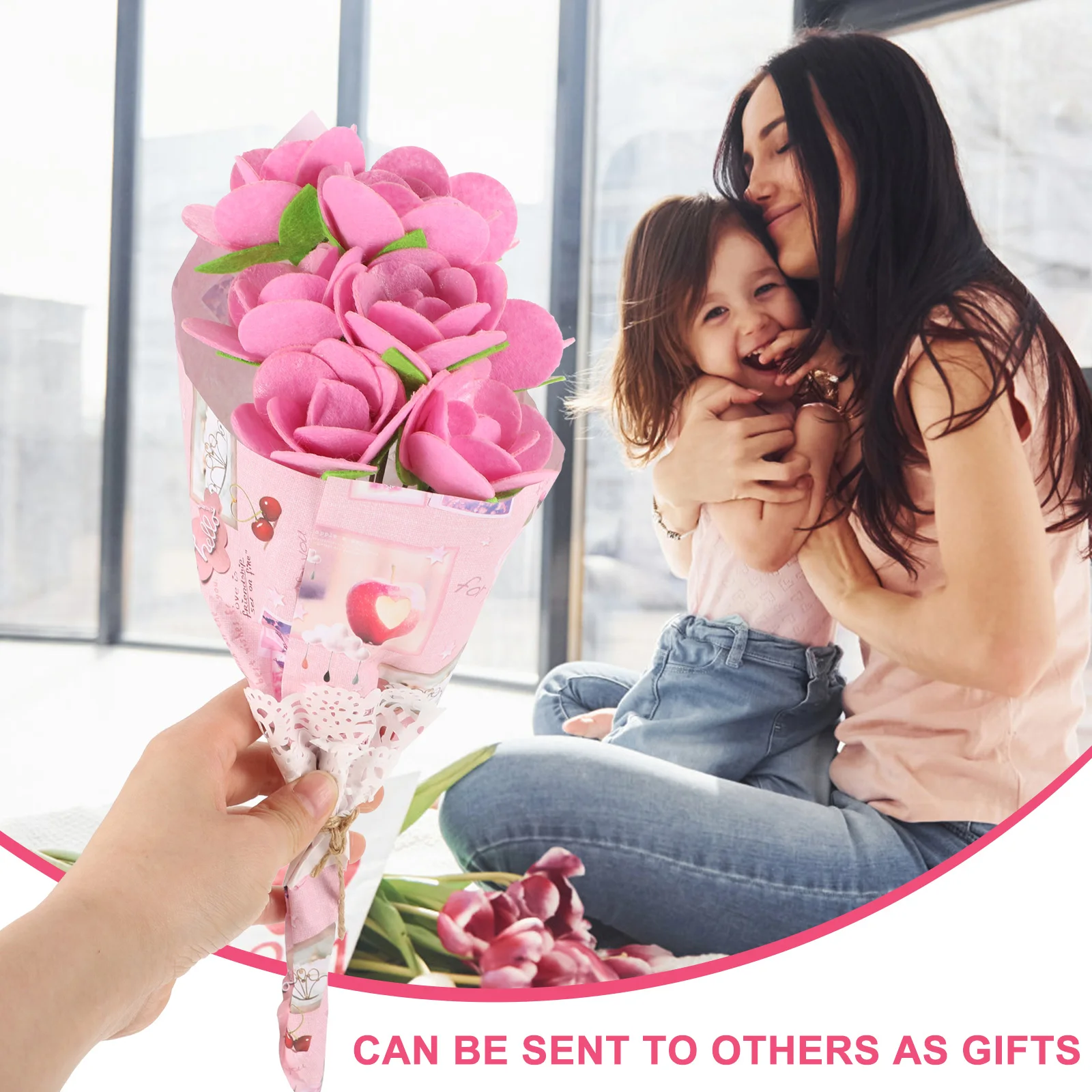 2 set 2 Sets Flower Diy Material Handmade Bouquet Supply Kids Craft Kit Educational Colorful Creative Manual Floral Kit Bouquet
2 set 2 Sets Flower Diy Material Handmade Bouquet Supply Kids Craft Kit Educational Colorful Creative Manual Floral Kit Bouquet