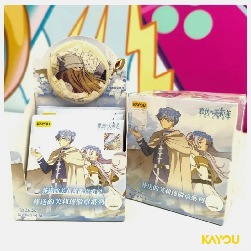 New Official Kayou Frieren: Beyond Journey'S End Badge Series Tinplate Badges Himmel Anime Peripherals Collection Trendy Gifts
New Official Kayou Frieren: Beyond Journey'S End Badge Series Tinplate Badges Himmel Anime Peripherals Collection Trendy Gifts