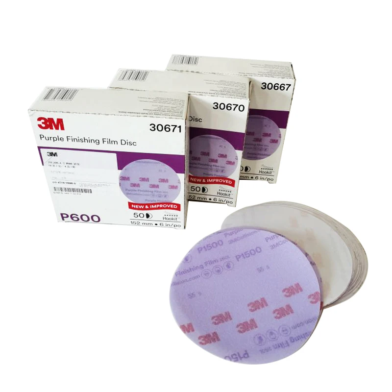 50pcs 3M260L 6 Inch Dry Abrasive Paper Car Paint Finish Polishing 150mm Round Self-adhesive Flocking
50pcs 3M260L 6 Inch Dry Abrasive Paper Car Paint Finish Polishing 150mm Round Self-adhesive Flocking