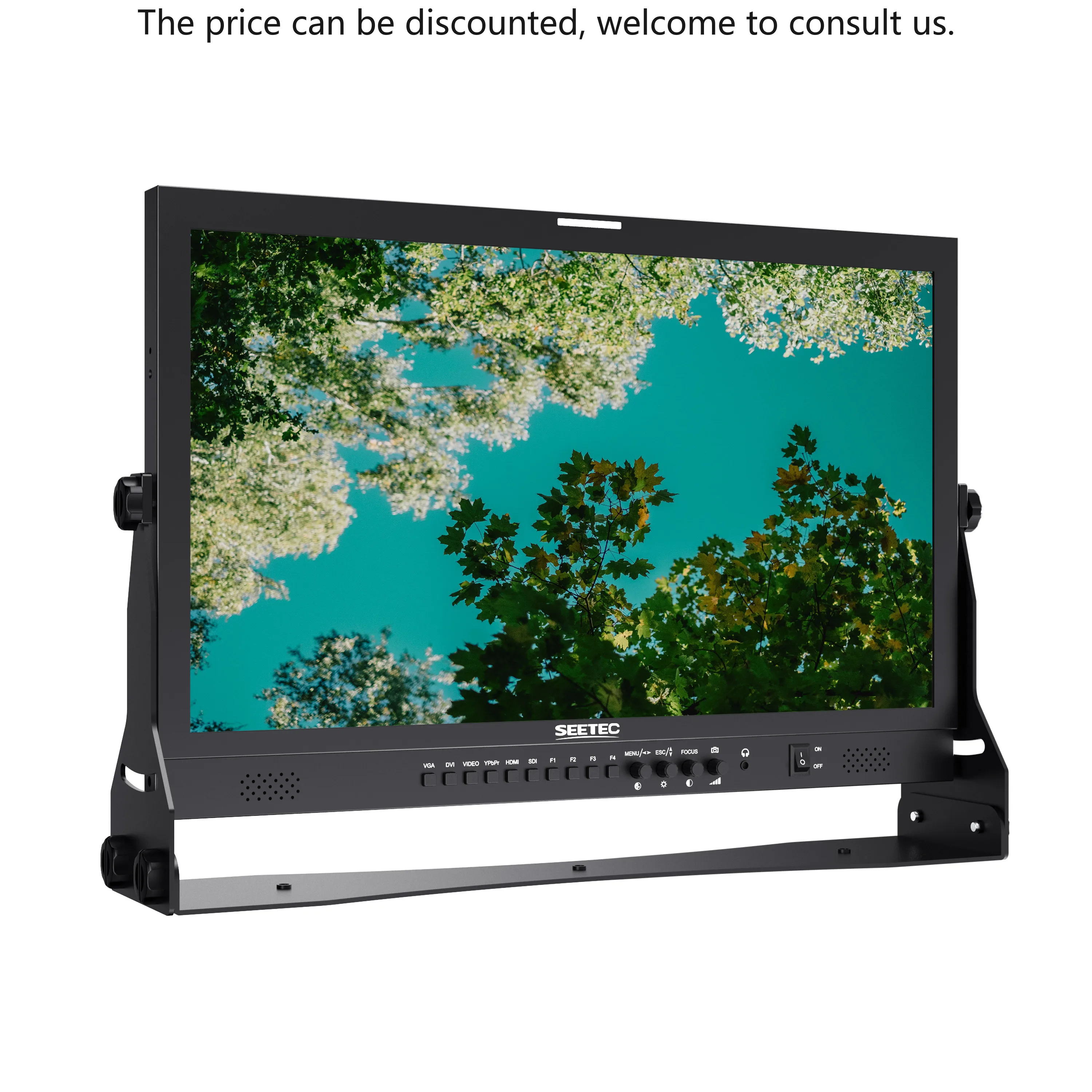 SEETEC P238-9HSD 23.8" IPS Broadcast Director Monitor 4K HDMI & 3G-SDI Input 1920 X 1080 Full HD Contrast OEM Factory Wholesale
SEETEC P238-9HSD 23.8" IPS Broadcast Director Monitor 4K HDMI & 3G-SDI Input 1920 X 1080 Full HD Contrast OEM Factory Wholesale