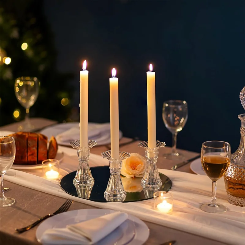 AT51-12 PCS Glass Bobeches For Candlestick Holders For Candle Stick Candle Holder For Table Centerpiece Wedding
AT51-12 PCS Glass Bobeches For Candlestick Holders For Candle Stick Candle Holder For Table Centerpiece Wedding