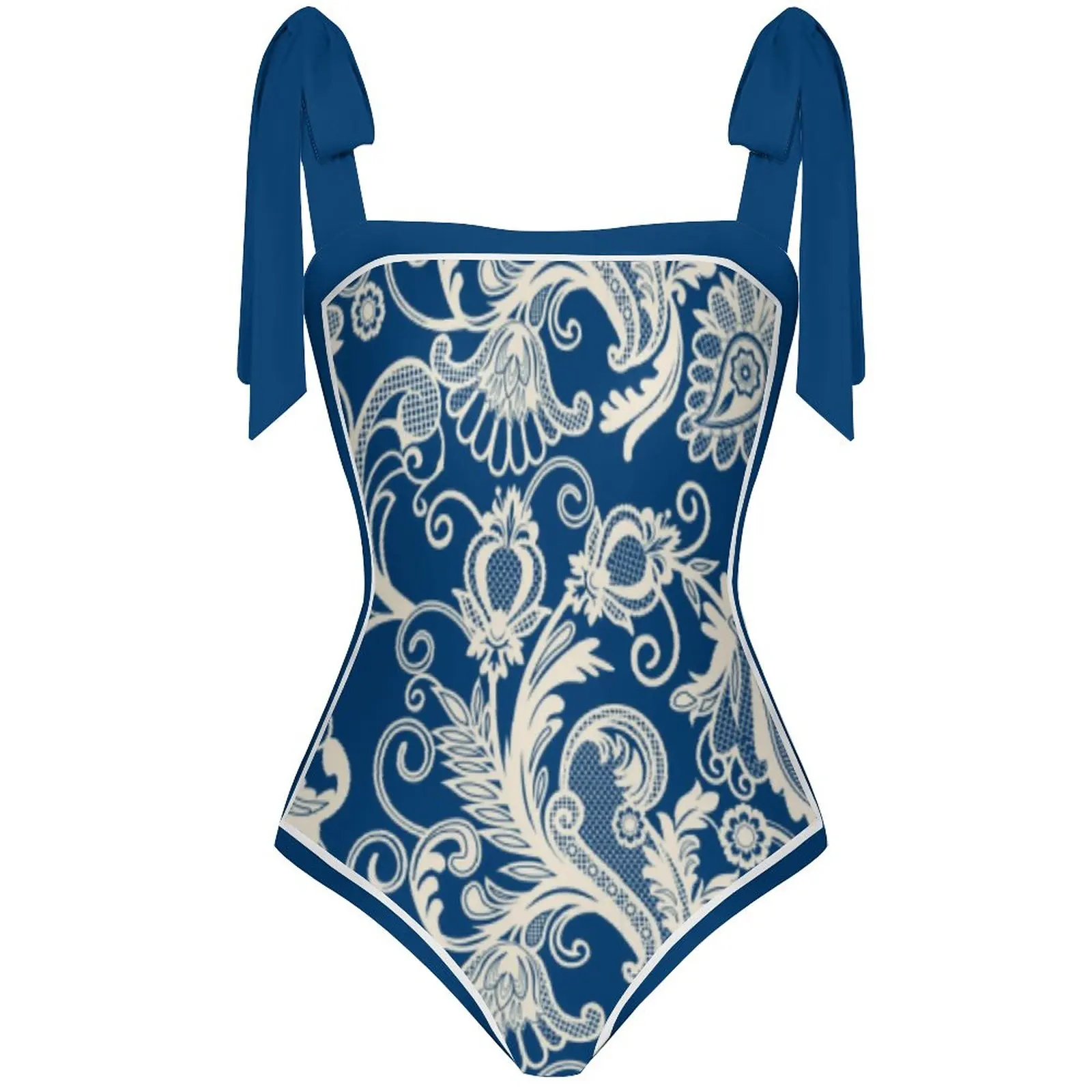 Women's Swimwear Square Collar Printed Beach Outfits 2 Pieces Swimsuit and Cover Up Sports Bathing Suits Vacation Sexy / New
Women's Swimwear Square Collar Printed Beach Outfits 2 Pieces Swimsuit and Cover Up Sports Bathing Suits Vacation Sexy / New