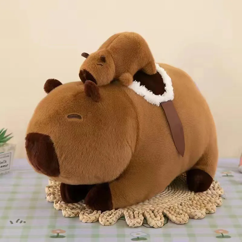 Cute Kapibara Mother and Child Plush Toys Plush Kawaii Animal Toy Children's Birthday Gift Capybara Doll Kids Plush Toys
Cute Kapibara Mother and Child Plush Toys Plush Kawaii Animal Toy Children's Birthday Gift Capybara Doll Kids Plush Toys