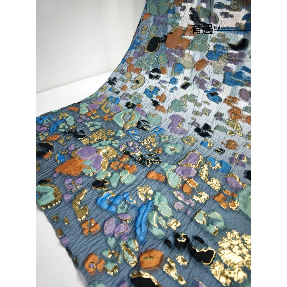 Нерегулярные блоки, слегка прозрачная жаккардовая ткань, синяя картина маслом, стиль, установка платья, художественная ткань для одежды «сделай сам»
Нерегулярные блоки, слегка прозрачная жаккардовая ткань, синяя картина маслом, стиль, установка платья, художественная ткань для одежды «сделай сам»