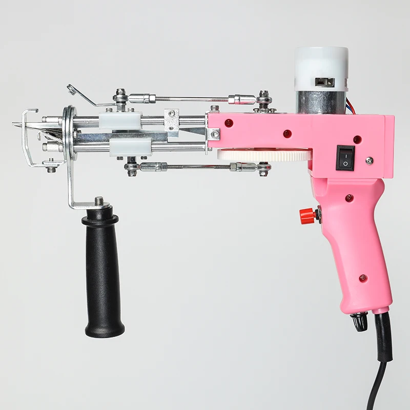 2 in 1 Tufting Gun Cut Pile and Loop Pile Electric Carpet Rug Guns Carpet Weaving Knitting Machine for DIY, Knitting
2 in 1 Tufting Gun Cut Pile and Loop Pile Electric Carpet Rug Guns Carpet Weaving Knitting Machine for DIY, Knitting