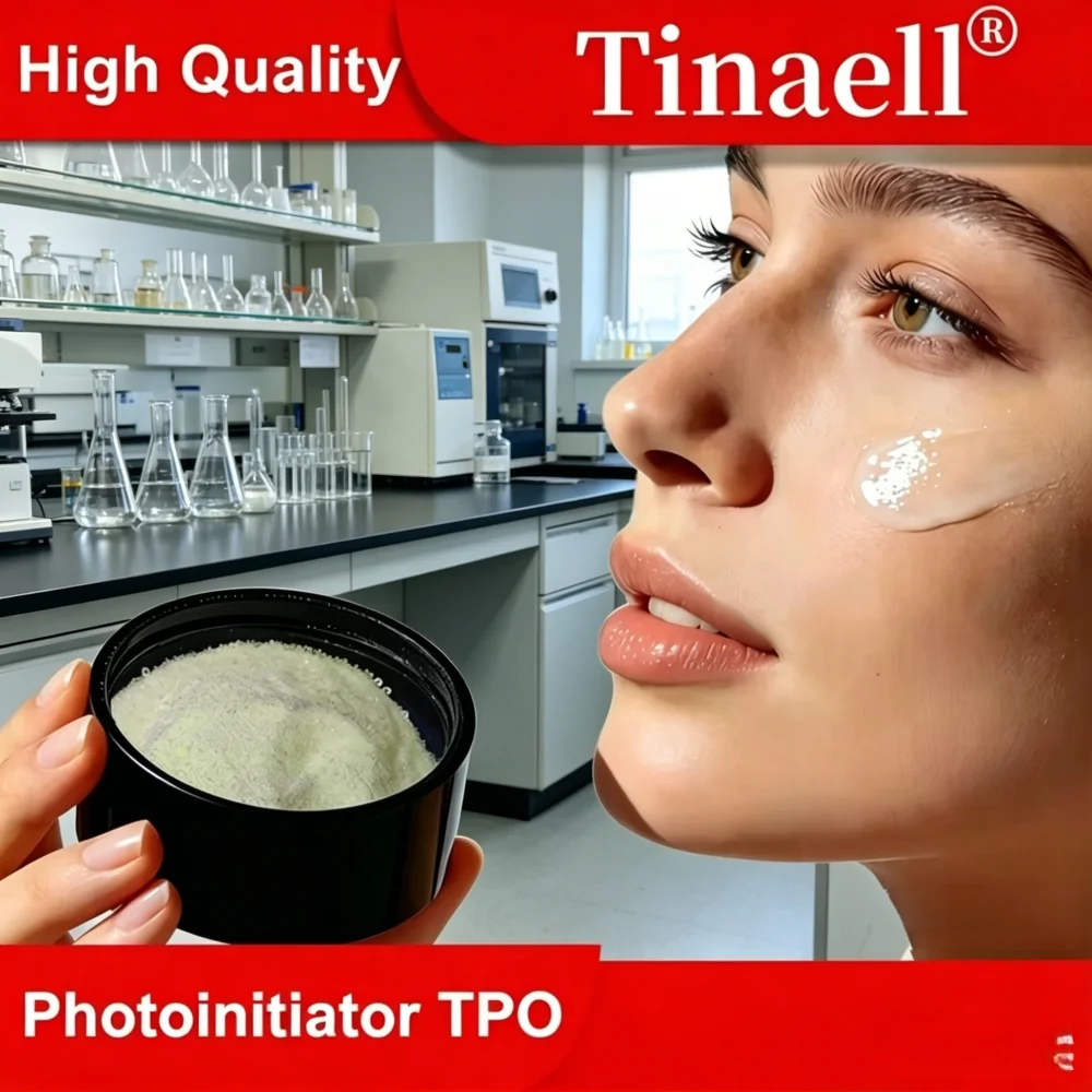 High Quality Photoinitiator TPO UV Curing Agent Photosensitizer Cosmetic Raw Material
High Quality Photoinitiator TPO UV Curing Agent Photosensitizer Cosmetic Raw Material