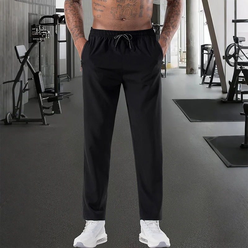 New Business Casual Ice Silk Pants Men'S Korean Fashion Summer Thin Quick Drying Straight Pants Loose Sports 9-Point Trousers
New Business Casual Ice Silk Pants Men'S Korean Fashion Summer Thin Quick Drying Straight Pants Loose Sports 9-Point Trousers