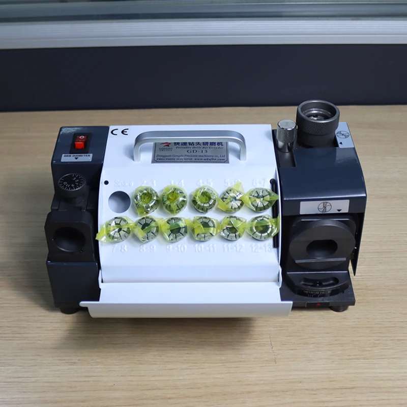 GD-13 Drill Bit Sharpener Grinding Tools Portable Drill Bit Grinder Sharpening Machine Drill Milling Tools 220V
GD-13 Drill Bit Sharpener Grinding Tools Portable Drill Bit Grinder Sharpening Machine Drill Milling Tools 220V