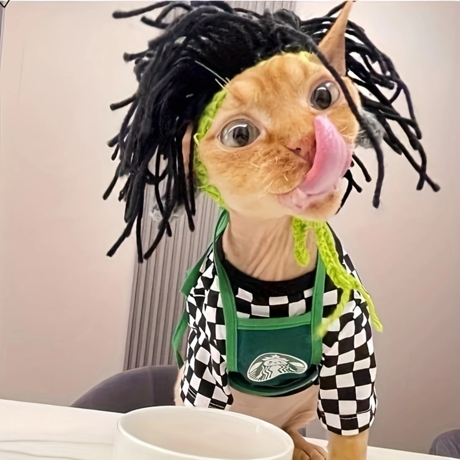 Handmade Pet Costume Knitted Hat, Funny Cosplay Headgear For Cats And Dogs, Transformative Animal Apparel, Cute Pet Accessory Wi
Handmade Pet Costume Knitted Hat, Funny Cosplay Headgear For Cats And Dogs, Transformative Animal Apparel, Cute Pet Accessory Wi