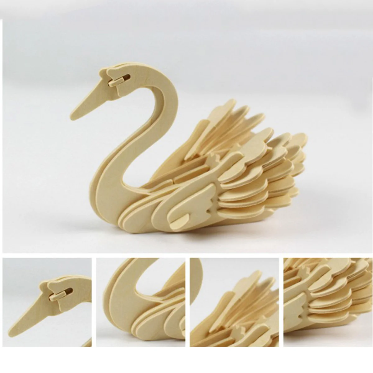 1 Set 3D Wooden Puzzles Educational Toy Wooden 3D Swan Jigsaw Toy for Kids Children Adults 3D puzzles
1 Set 3D Wooden Puzzles Educational Toy Wooden 3D Swan Jigsaw Toy for Kids Children Adults 3D puzzles