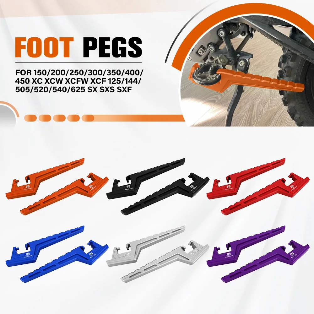 For 150/200/250/300/350/400/450 XC XCW XCFW XCF 125/144/505/520/540/625 SX SXS SXF Passenger Foot Peg Extensions Extended Parts
For 150/200/250/300/350/400/450 XC XCW XCFW XCF 125/144/505/520/540/625 SX SXS SXF Passenger Foot Peg Extensions Extended Parts