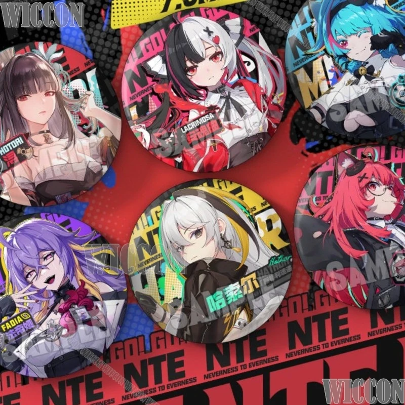 Lacrimosa Mint Fadia Hathor Nanally Coluccis Xun Neverness to Everness NTE Game 7.5mm badge Gift Birthday Christmas Halloween
Lacrimosa Mint Fadia Hathor Nanally Coluccis Xun Neverness to Everness NTE Game 7.5mm badge Gift Birthday Christmas Halloween