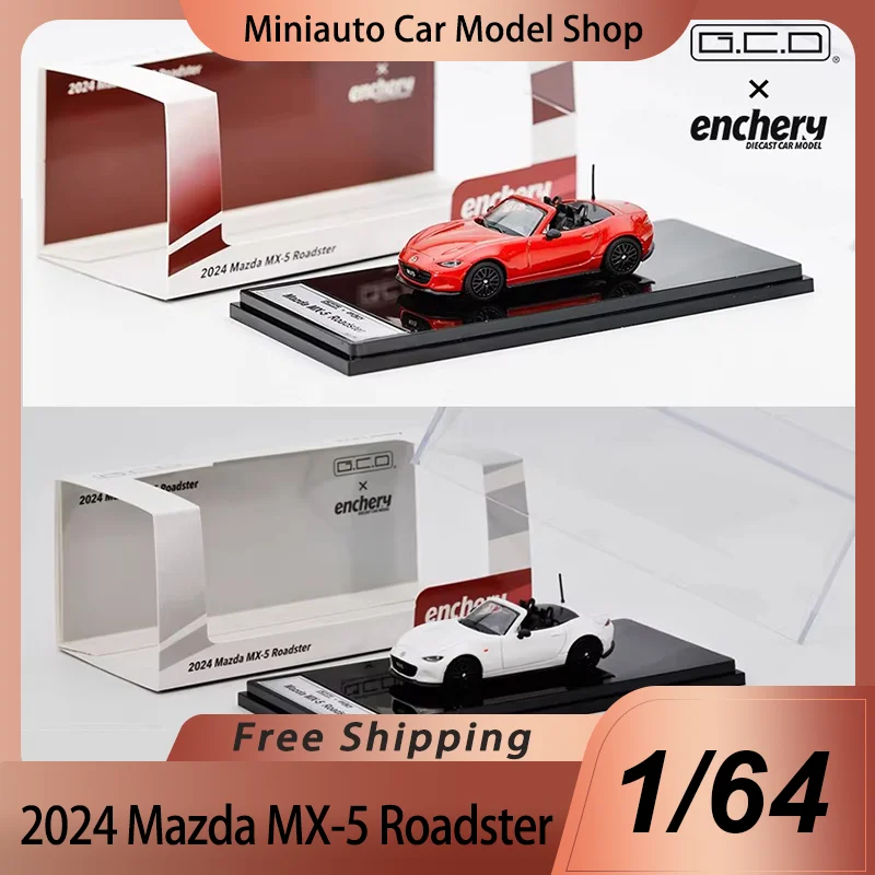 New In Stock Gcd Enchery 1:64 2024 Mazda Mx-5 Roadster Alloy Miniature Diecast Model Mazda Sedan Car Model Toy Kid Ornament Gift
New In Stock Gcd Enchery 1:64 2024 Mazda Mx-5 Roadster Alloy Miniature Diecast Model Mazda Sedan Car Model Toy Kid Ornament Gift
