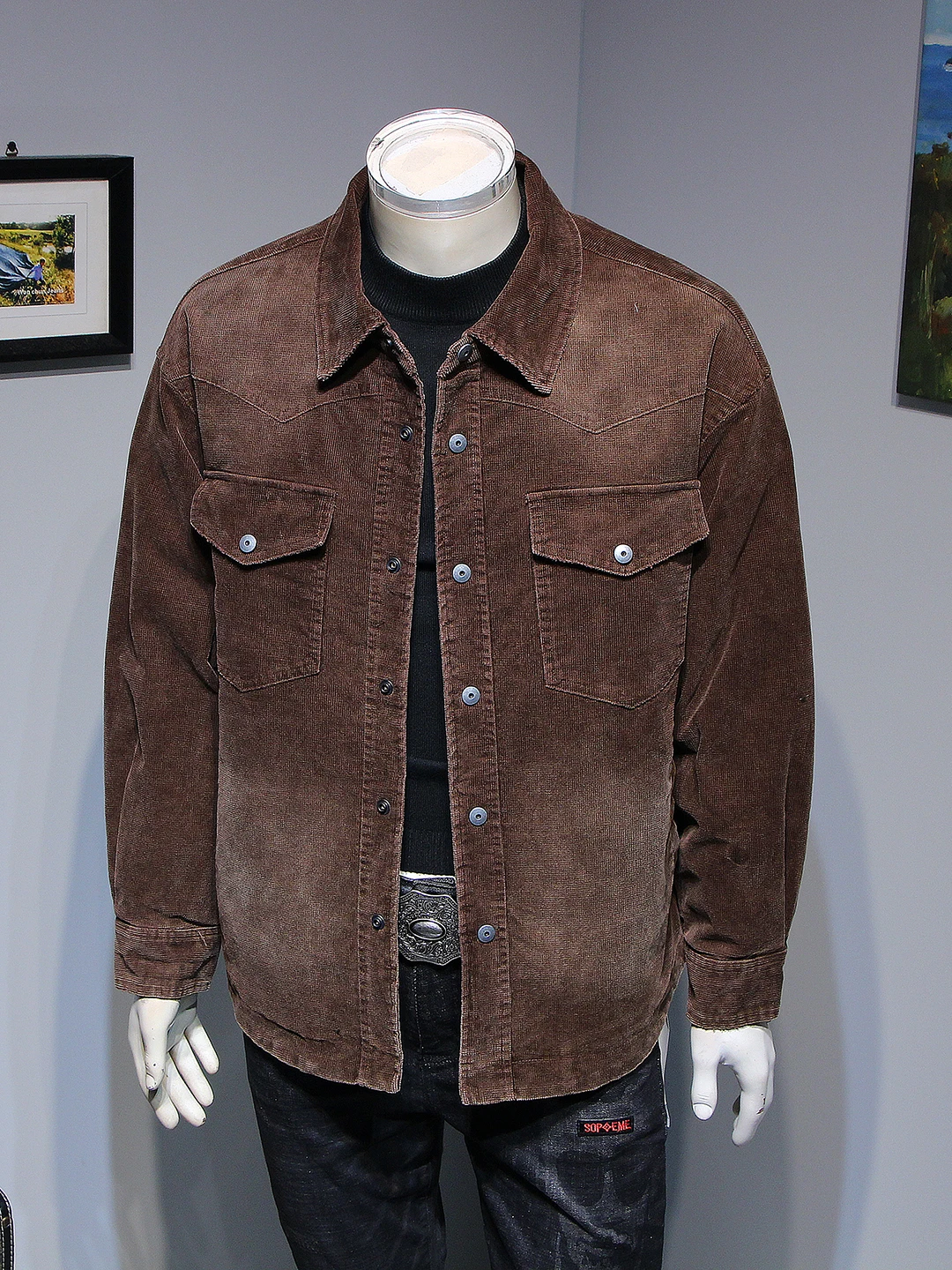 Новая зимняя мужская куртка из вельвета с пуховым наполнителем, свободный крой, воротник, белый утиный пух, верхняя одежда, модная молодежная повседневная куртка из смесового хлопка
Новая зимняя мужская куртка из вельвета с пуховым наполнителем, свободный крой, воротник, белый утиный пух, верхняя одежда, модная молодежная повседневная куртка из смесового хлопка