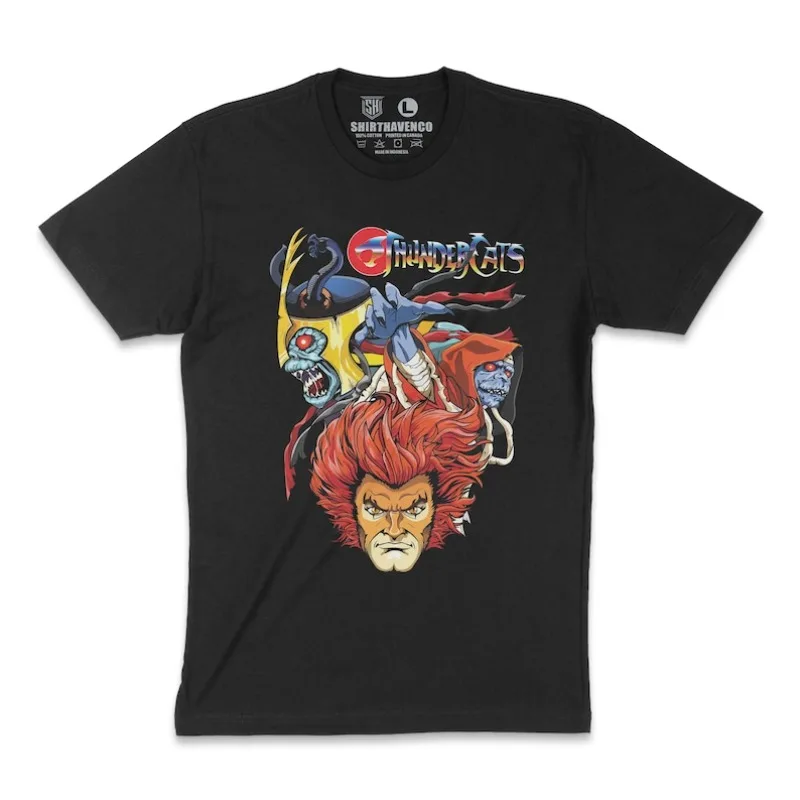 00012788#A-ThunderCats T-Shirt Retro 80s Cartoon Tee Lion-O Battle Cat Shirt Vintage Animation Graphic Tee Comic Style Nostalgia
00012788#A-ThunderCats T-Shirt Retro 80s Cartoon Tee Lion-O Battle Cat Shirt Vintage Animation Graphic Tee Comic Style Nostalgia
