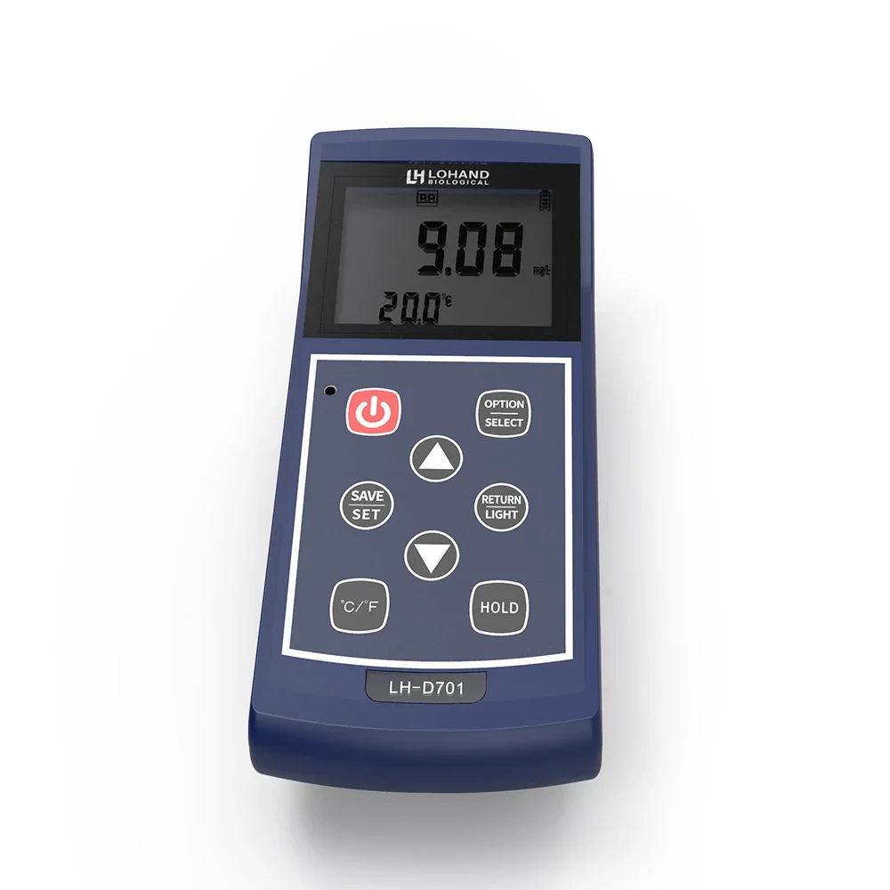 2025Laboratory aquaculture Handheld digital professional dissolved oxygen sensor DO meter
2025Laboratory aquaculture Handheld digital professional dissolved oxygen sensor DO meter