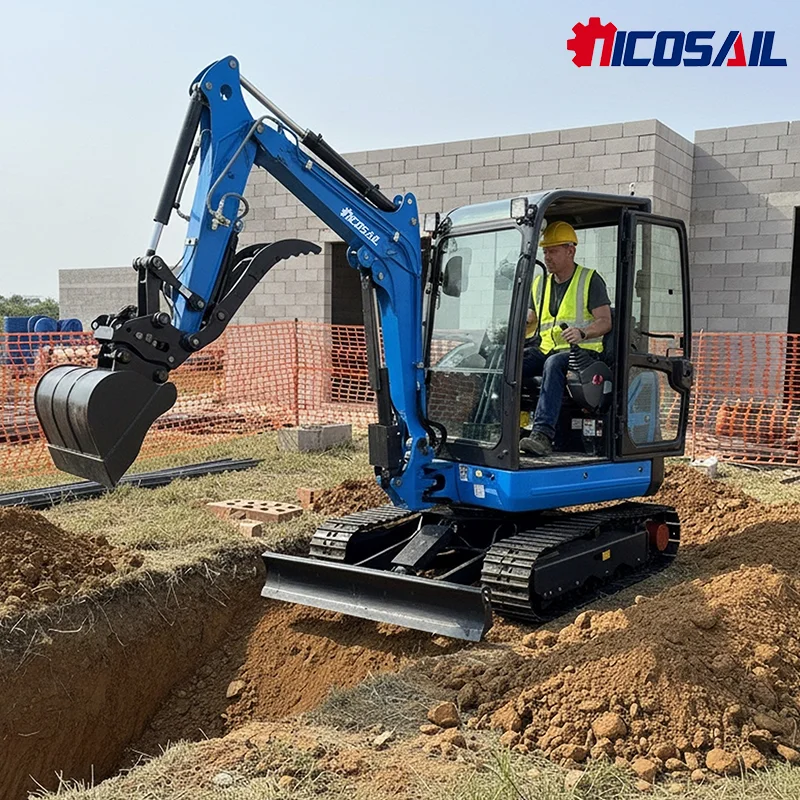 Cheapest Private Mini Excavator 2.6 Ton 3 Ton Mini Bagger Digger Machine 2 Ton Excavator for Sale
Cheapest Private Mini Excavator 2.6 Ton 3 Ton Mini Bagger Digger Machine 2 Ton Excavator for Sale