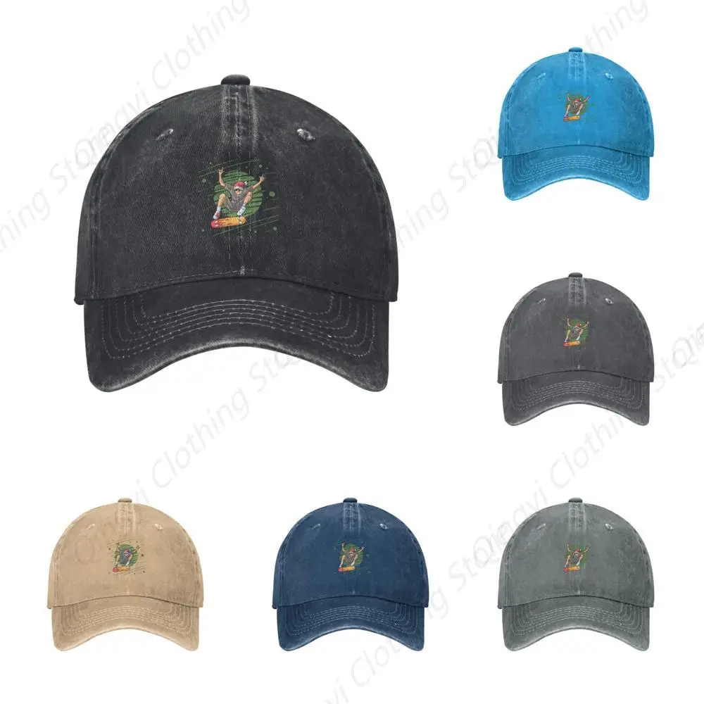 Cool Skateboarders Baseball Cap for Men Women Adjustable Vintage Washed Cotton Dad Hat Black
Cool Skateboarders Baseball Cap for Men Women Adjustable Vintage Washed Cotton Dad Hat Black