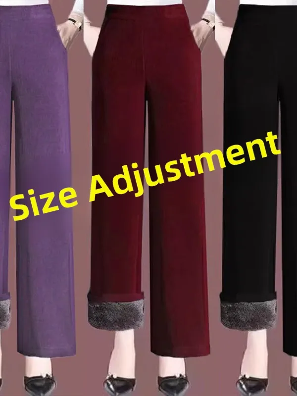 Thiened вельветовые джинсы для мам, женские осенне-зимние широкие брюки с высокой талией, повседневные прямые брюки на подкладке, модные
Thiened вельветовые джинсы для мам, женские осенне-зимние широкие брюки с высокой талией, повседневные прямые брюки на подкладке, модные