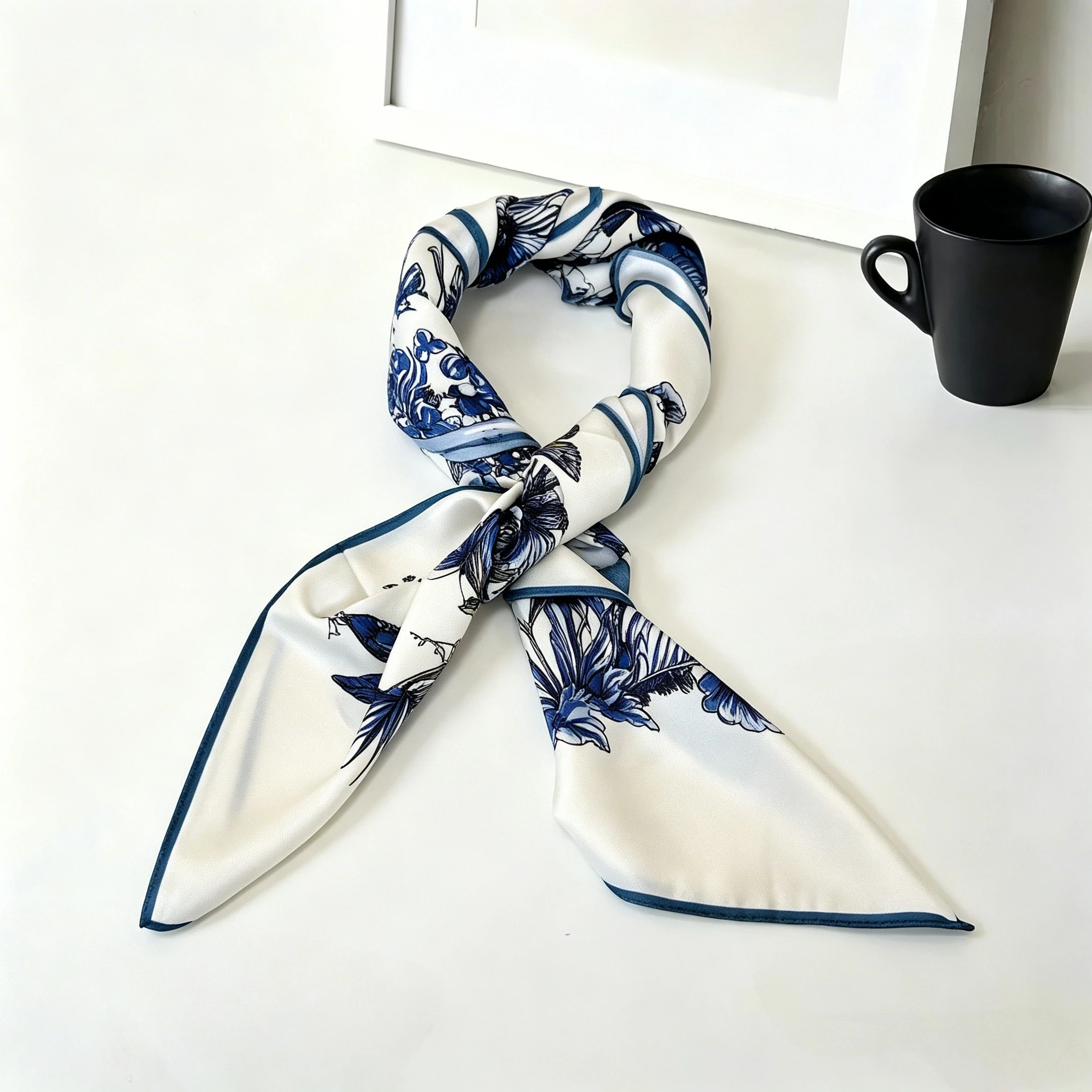 Brand Discount Women's Scarves New Butterfly Print Silk Scar Versatile Small Necklace Decorative Scarf Sun Protection Shawl Gift
Brand Discount Women's Scarves New Butterfly Print Silk Scar Versatile Small Necklace Decorative Scarf Sun Protection Shawl Gift