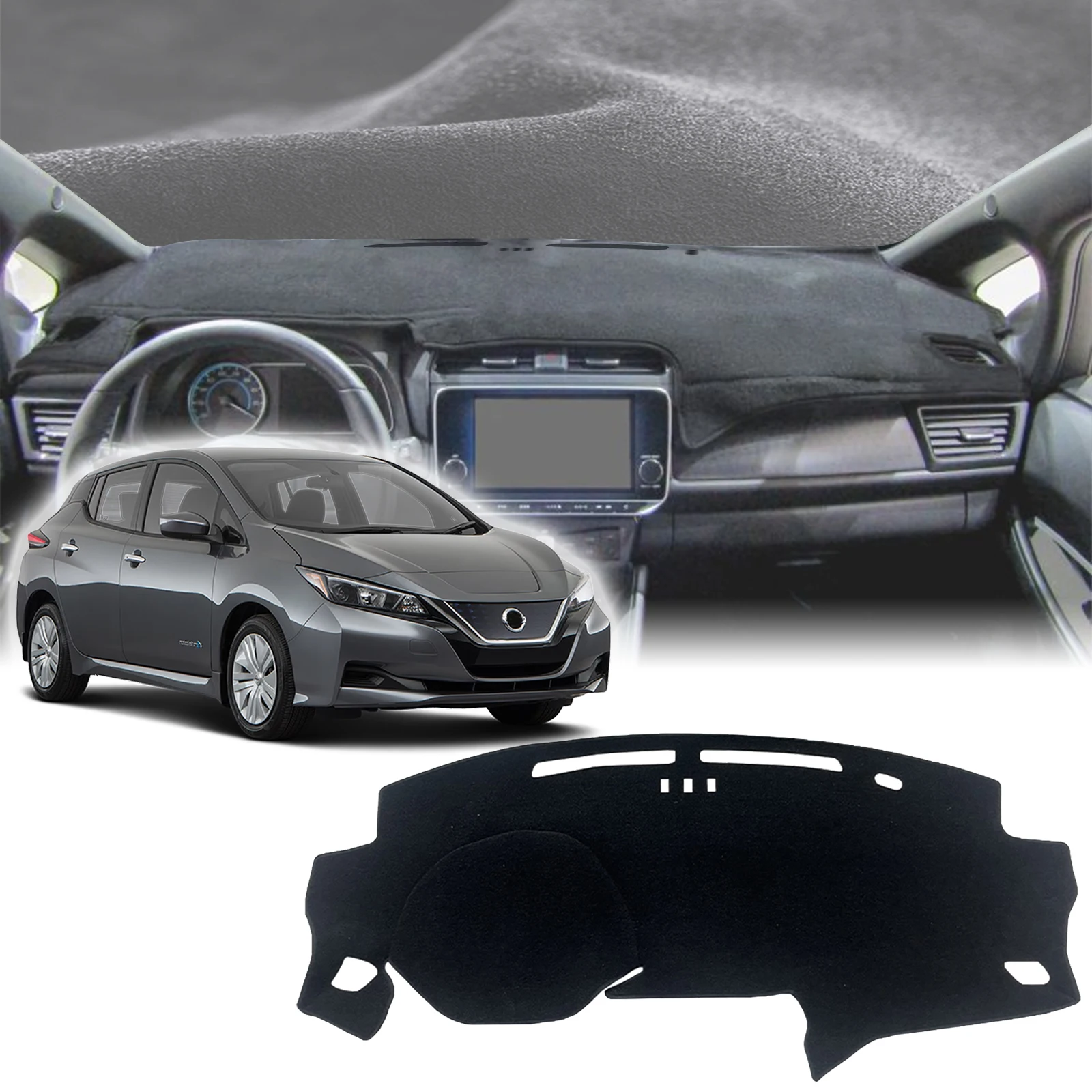 fit for Nissan Leaf 2017 2018 2019 2020 2021-2023 EV Dashmat DashMat Sunshade Dashboard Cover Pad Protective Carpet Accessories
fit for Nissan Leaf 2017 2018 2019 2020 2021-2023 EV Dashmat DashMat Sunshade Dashboard Cover Pad Protective Carpet Accessories
