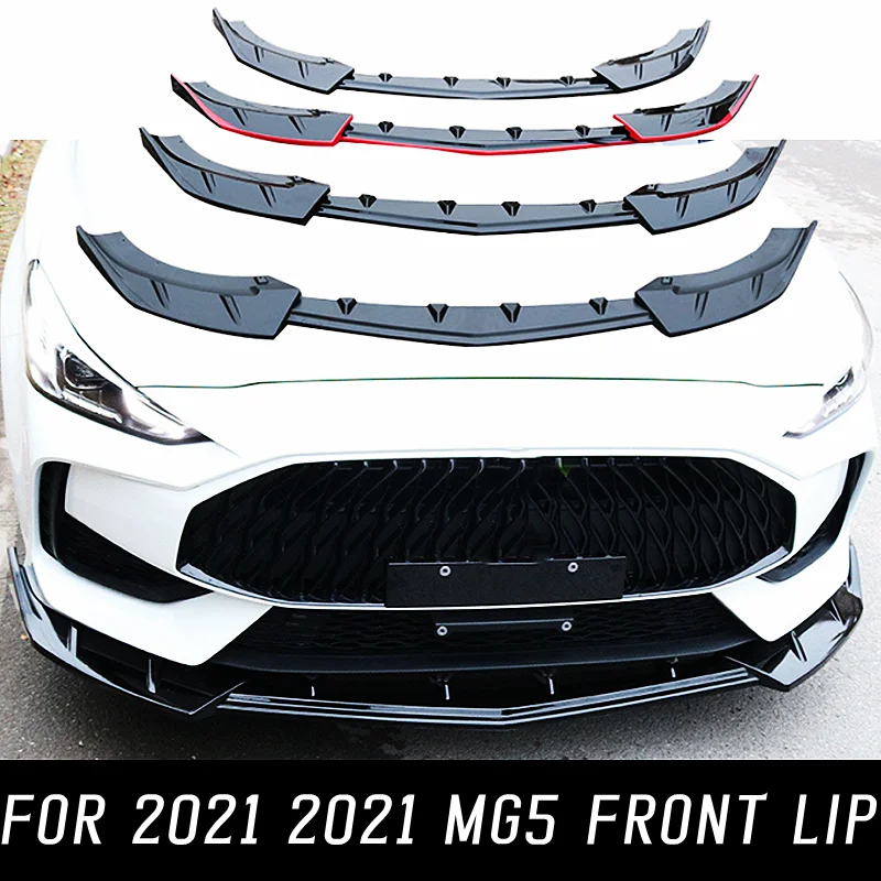 For 2021 2022 MG5 Black Carbon Deflector Front Bumper Lip Chin Guard Trim Styling Cover Modified Body Kit Diffuser Accessories
For 2021 2022 MG5 Black Carbon Deflector Front Bumper Lip Chin Guard Trim Styling Cover Modified Body Kit Diffuser Accessories