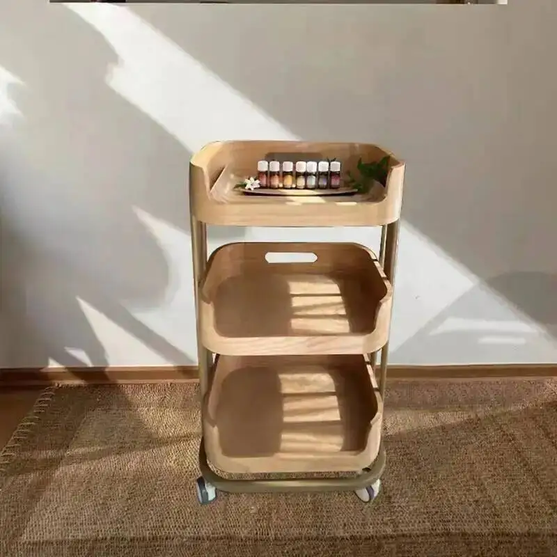 Retro Trolley Carts Wooden Cart Stainless Hairdressing Trolleys Organizer Wheels Aesthetics Muebles Belleza Auxiliary Cosmetics
Retro Trolley Carts Wooden Cart Stainless Hairdressing Trolleys Organizer Wheels Aesthetics Muebles Belleza Auxiliary Cosmetics