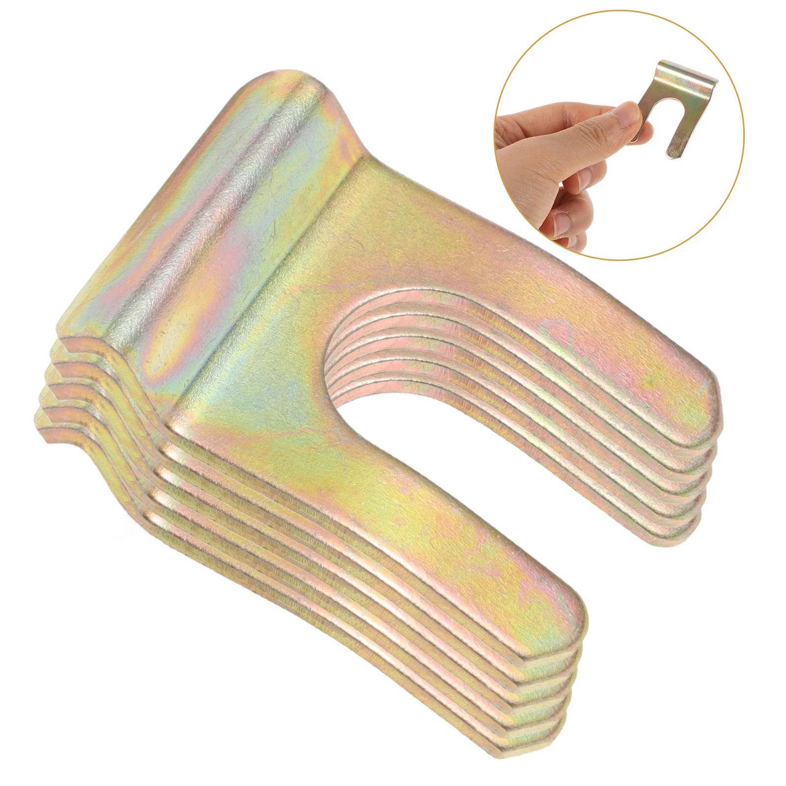 10Pcs Car Brake Line Clips U Shaped Iron Retainer Durable Hose Clamp Cable Fastener Hose Clips Car Brake Line Retainer
10Pcs Car Brake Line Clips U Shaped Iron Retainer Durable Hose Clamp Cable Fastener Hose Clips Car Brake Line Retainer