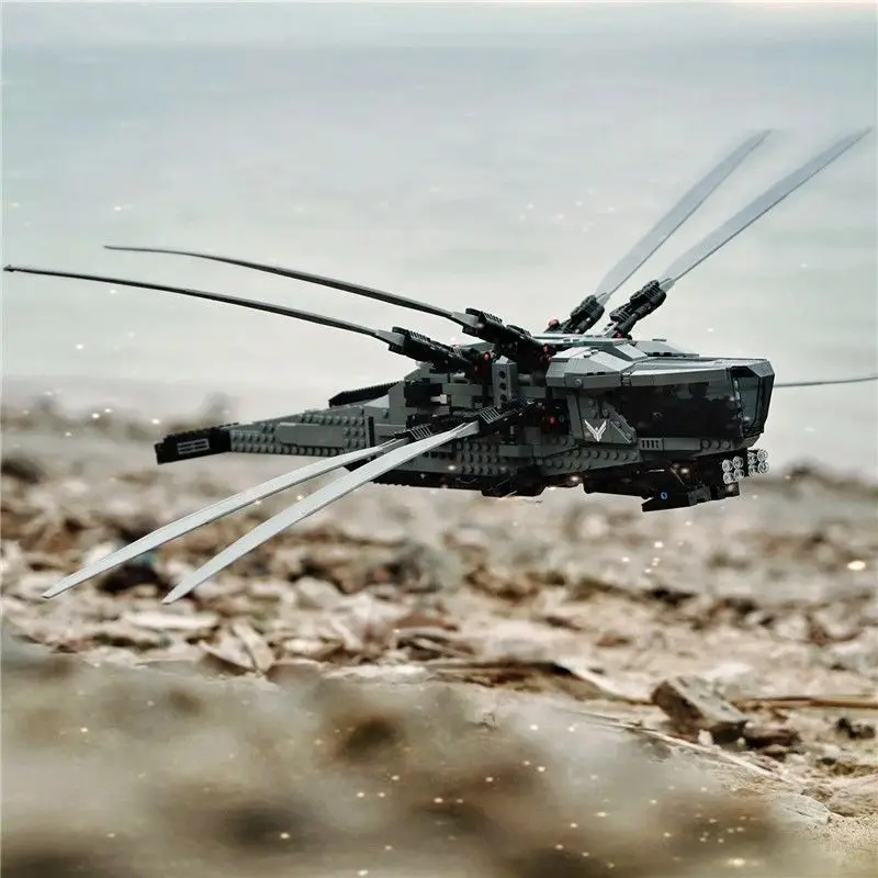1369pcs technology mechanical group building blocks flapping wing aircraft assembly building block model boy toy birthday gift
1369pcs technology mechanical group building blocks flapping wing aircraft assembly building block model boy toy birthday gift