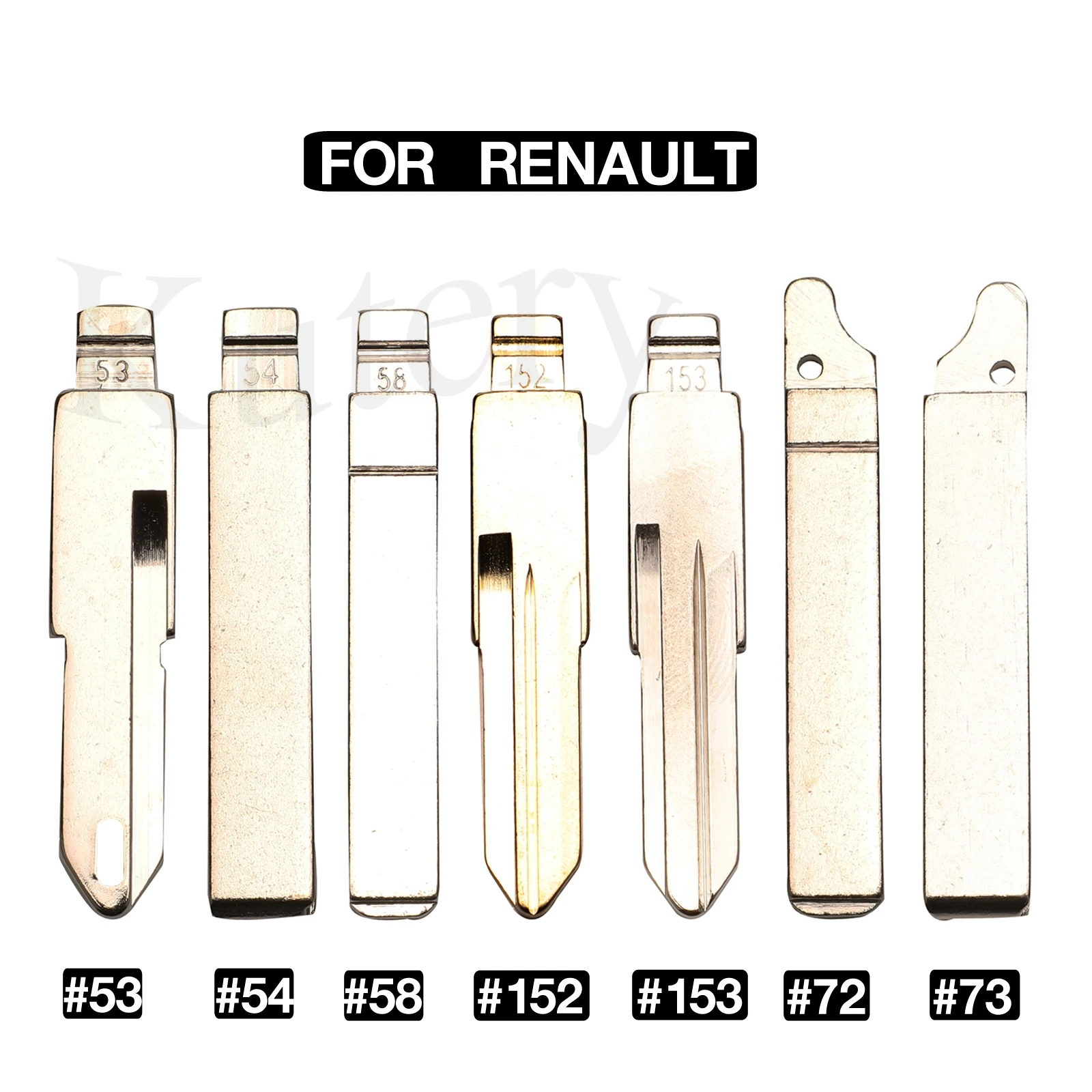 jingyuqin 10PCS For Renault Megan Dacia Clio Duster KD VAC102 VA2 HU83 #53 #54 #58 #72 #73 #152 #153 Remote Key Blade Blank
jingyuqin 10PCS For Renault Megan Dacia Clio Duster KD VAC102 VA2 HU83 #53 #54 #58 #72 #73 #152 #153 Remote Key Blade Blank
