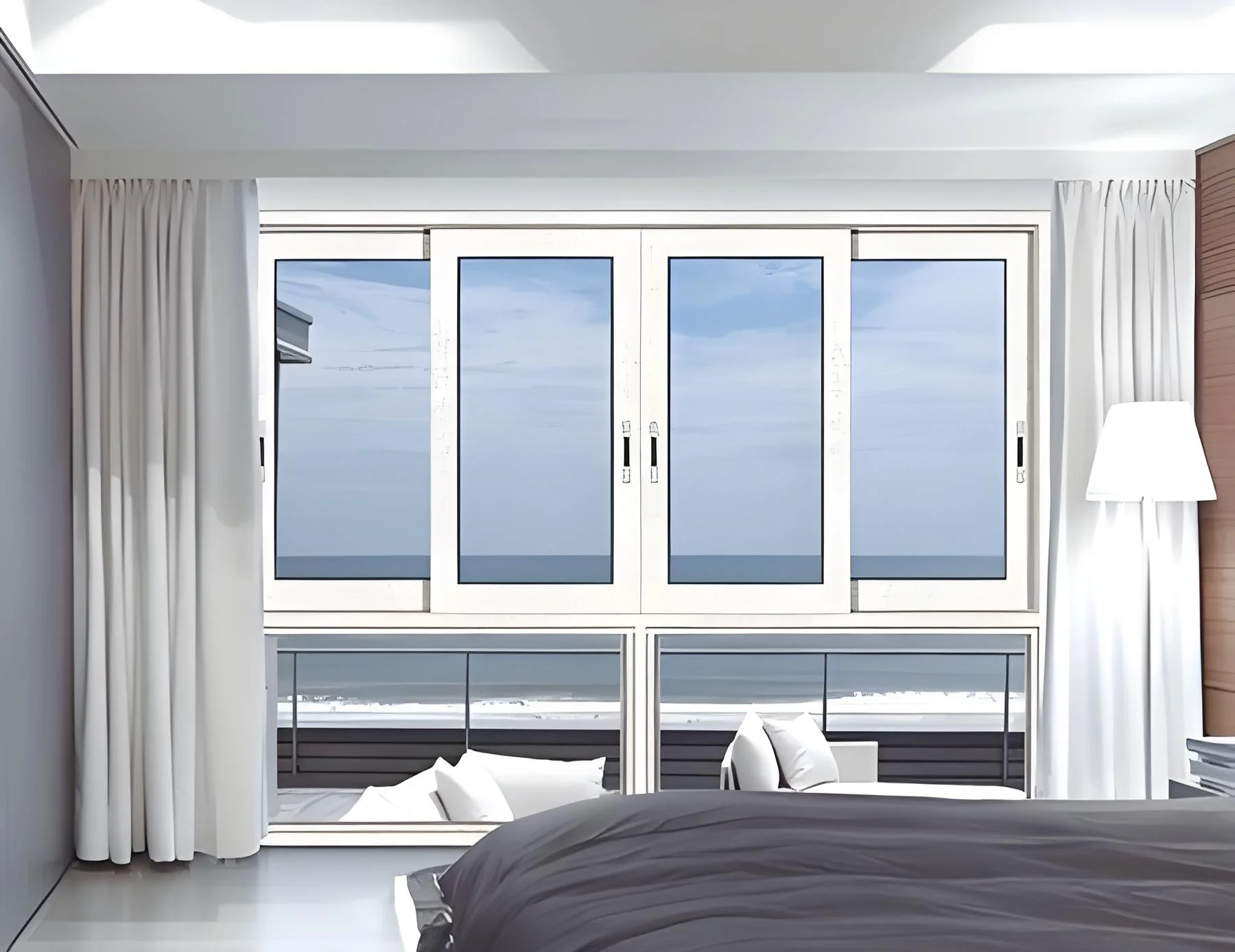 Home Use Panoramic Mosquito Proof Aluminum Alloy Frame Double Layer Tempered Glass Manual Sliding Window CE Certification Window
Home Use Panoramic Mosquito Proof Aluminum Alloy Frame Double Layer Tempered Glass Manual Sliding Window CE Certification Window