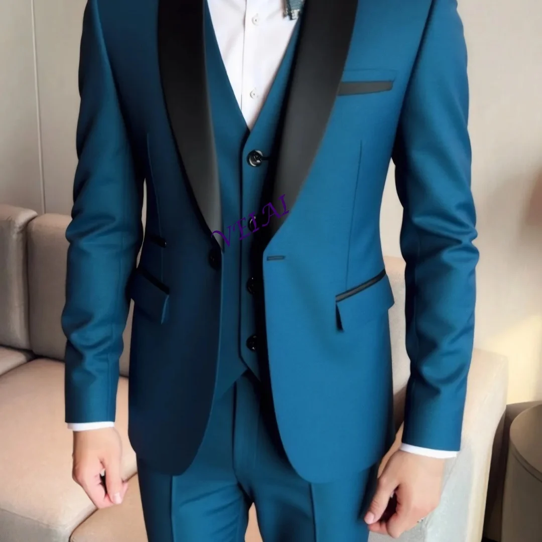 CustomizedMen's Casual High Quality Business Slim Groom Casual Wedding Menswear Three-Piece Suit Comfortable Fit Formal Wear
CustomizedMen's Casual High Quality Business Slim Groom Casual Wedding Menswear Three-Piece Suit Comfortable Fit Formal Wear