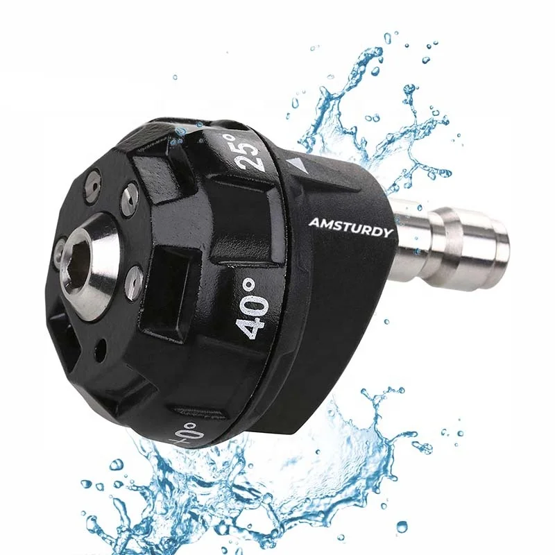 6-in-1 Quick Change High Pressure Washer Nozzle 6 Spray Patterns Dustproof Water Sprayer
6-in-1 Quick Change High Pressure Washer Nozzle 6 Spray Patterns Dustproof Water Sprayer