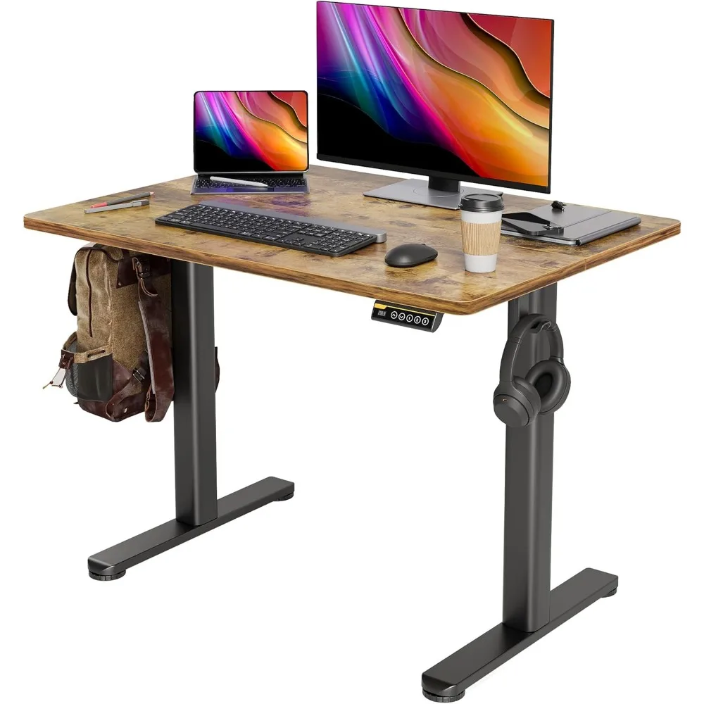 Electric Standing Desk, Adjustable Height Stand up Desk with 3 Memory Presets, 40x24 Inch Sit Stand Desk with Splice Board for
Electric Standing Desk, Adjustable Height Stand up Desk with 3 Memory Presets, 40x24 Inch Sit Stand Desk with Splice Board for