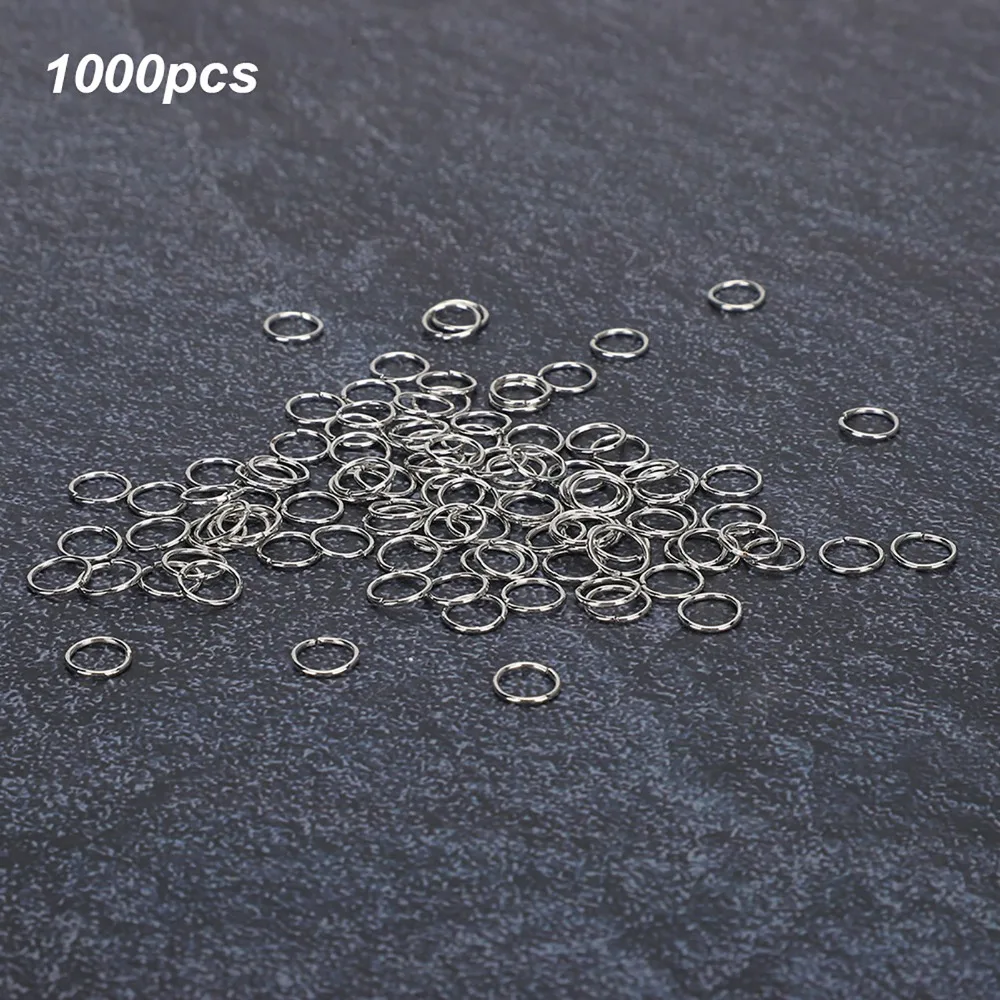 1000pcs Jewelry Tools Silver Jump Rings 7mm Iron Connector Rings Open Jump Ring Crafts Making
1000pcs Jewelry Tools Silver Jump Rings 7mm Iron Connector Rings Open Jump Ring Crafts Making