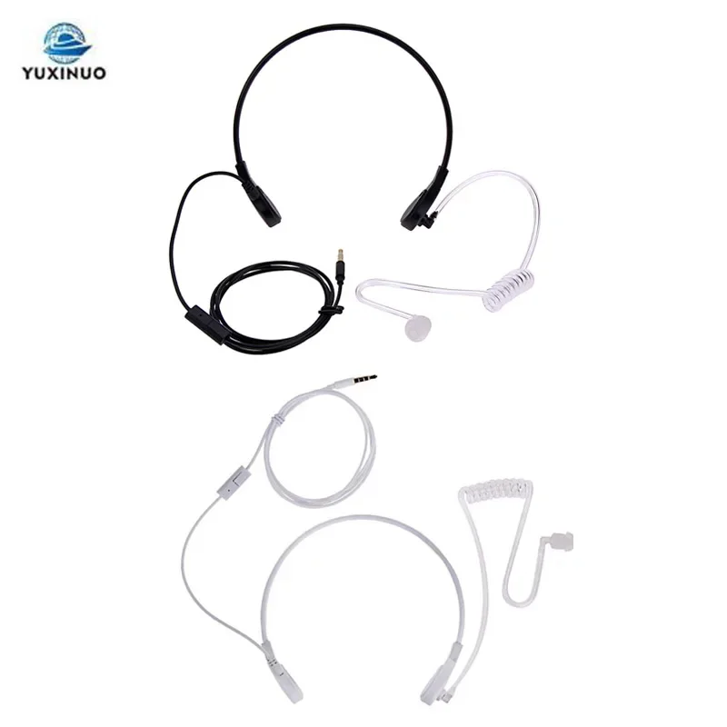 1pin 3.5mm Throat Mic Microphone Headset Covert Acoustic Air Tube Earpiece for iPhone Android Xiaomi Samsung Smart Mobile Phone
1pin 3.5mm Throat Mic Microphone Headset Covert Acoustic Air Tube Earpiece for iPhone Android Xiaomi Samsung Smart Mobile Phone