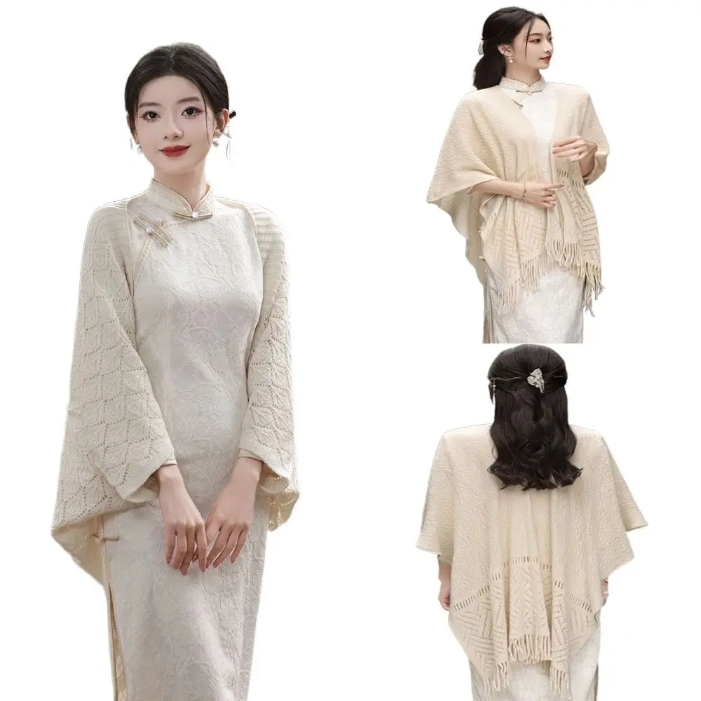 Thin Cheongsam Shawl Shawl Coats Ethnic Style Sunscreen Tassel Air-conditioned Shirt Sun Protection
Thin Cheongsam Shawl Shawl Coats Ethnic Style Sunscreen Tassel Air-conditioned Shirt Sun Protection