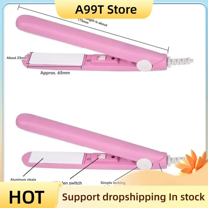 A99T 2-In-1 Hair Straightener & Curler Mini Hair Curler Design For Short Hair Mini Dual Purpose Curling Iron US Plug
A99T 2-In-1 Hair Straightener & Curler Mini Hair Curler Design For Short Hair Mini Dual Purpose Curling Iron US Plug