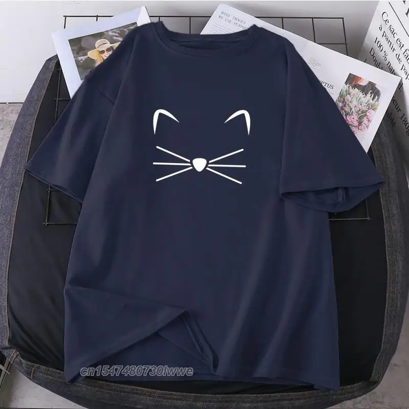 2022 Tops Tees Harajuku Cats Cartoon T-Shirts Woman Man 100% Cotton High Quality Lady Clothes Fashion K-Pop Camisetas Female
2022 Tops Tees Harajuku Cats Cartoon T-Shirts Woman Man 100% Cotton High Quality Lady Clothes Fashion K-Pop Camisetas Female