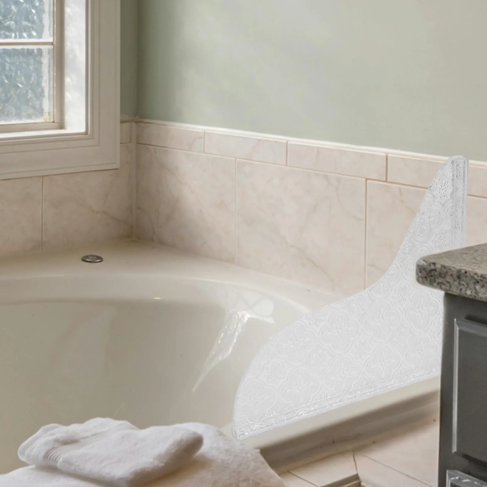 1PC Acrylic Guard Bath Tub Waterproof Stopper Removable Shower Barrier Decorative Pattern Fits Various Sizes Bathroom Water
1PC Acrylic Guard Bath Tub Waterproof Stopper Removable Shower Barrier Decorative Pattern Fits Various Sizes Bathroom Water
