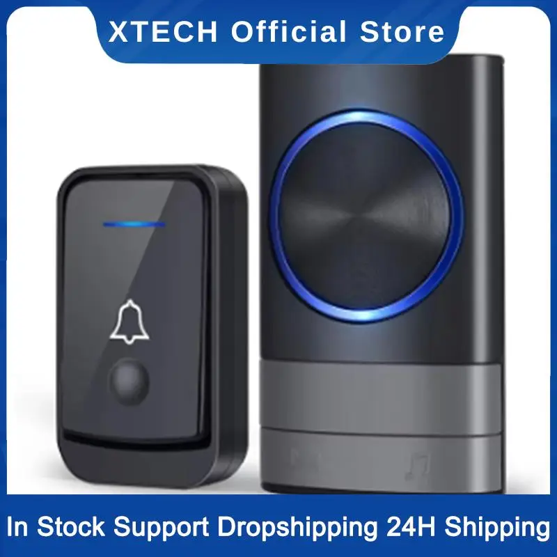 XTECH Беспроводной дверной звонок Беспроводной цифровой музыкальный дверной звонок Домашний датчик Пульт дистанционного управления Пейджер Интеллектуальный дверной звонок Американская вилка
XTECH Беспроводной дверной звонок Беспроводной цифровой музыкальный дверной звонок Домашний датчик Пульт дистанционного управления Пейджер Интеллектуальный дверной звонок Американская вилка